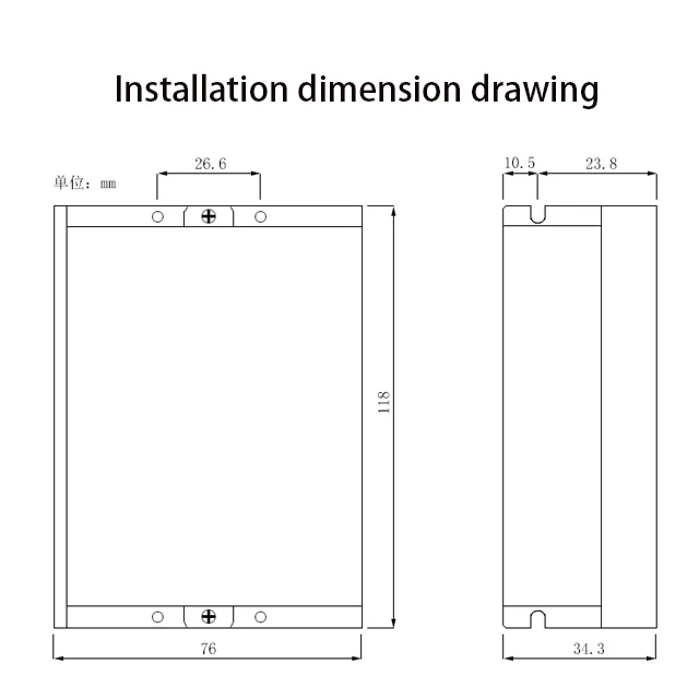 DM542 DSP цифровой 57/60/86 шаговый двигатель драйвер пластиковый корпус/алюминиевый корпус