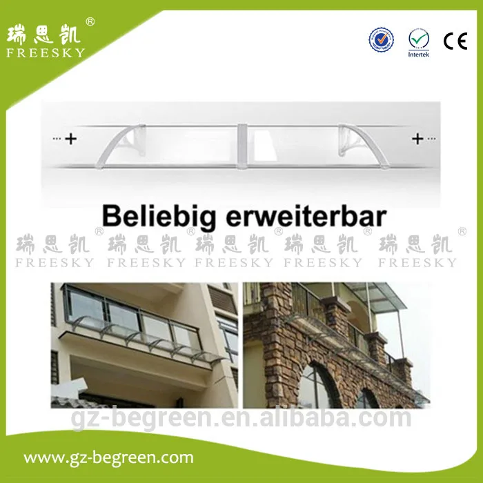 
retractable diy toldos polycarbonate awning,outdoor canopy with metal brackets 