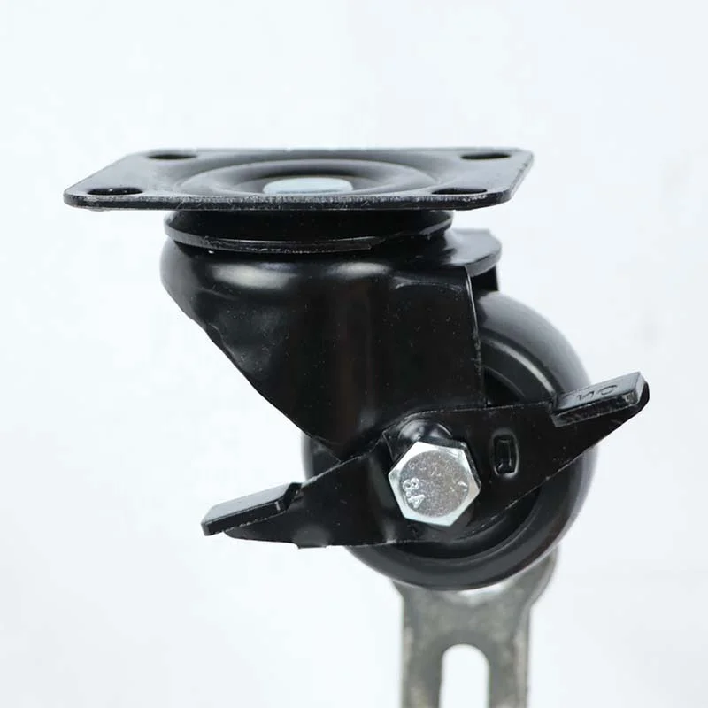 WBD 1.5-3IN heavy duty low profile nylon wheels low profile swivel business machine caster