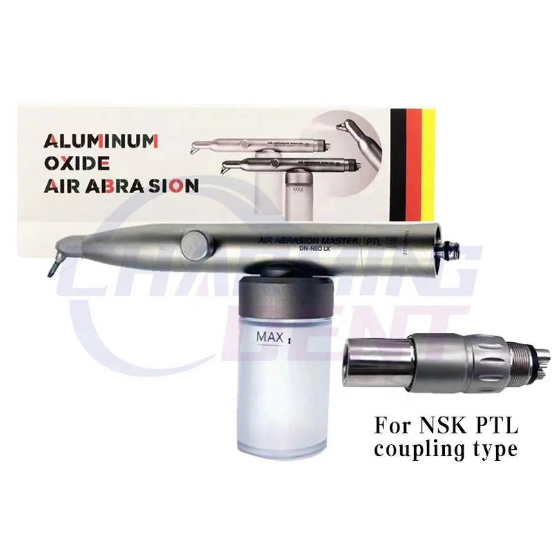 Hot sale dental lab sandblasting machine air polisher abrasion aluminum oxide sandblaster with water spray