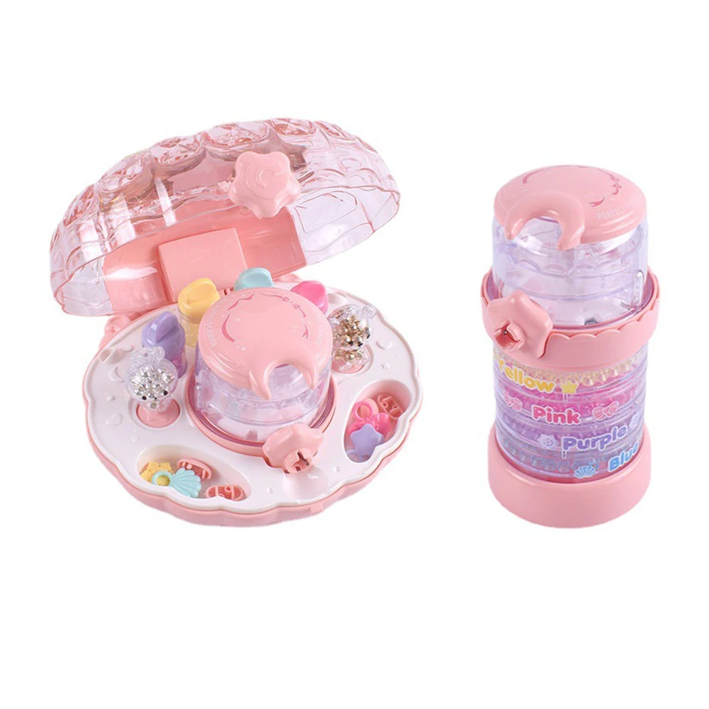 New Craft Toy Pretend Indoor Princess Play Toy Diy Jewelry Making Beaded Bag Set Girls