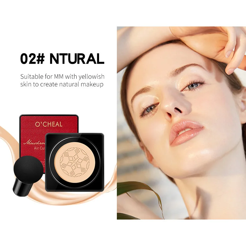 Chinese Red Air Cushion BB Frost Powder waterproof concealer calm makeup and oil controlling liquid foundation