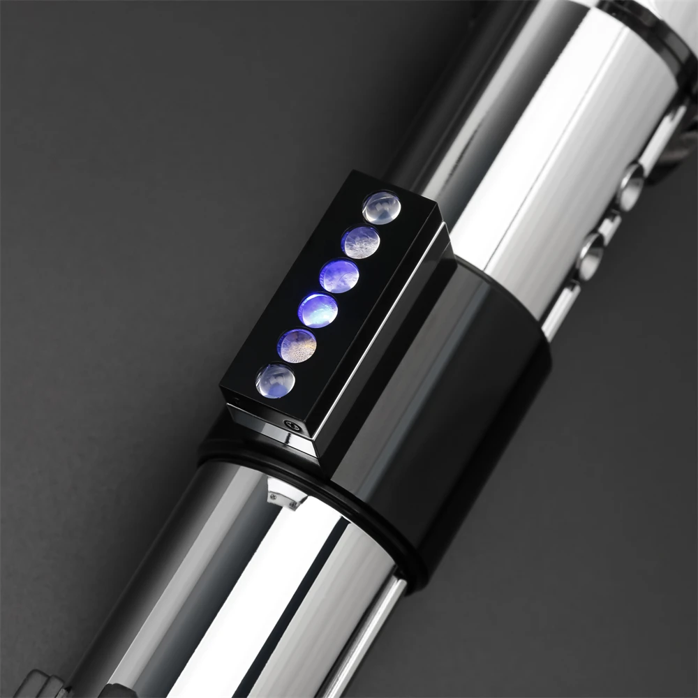 TXQ saber Skywalker Anakin EP2 Luke Lightsaber With PC Blade with Control Box Metal Hilt RGB Colour FOC Lightsaber Toys