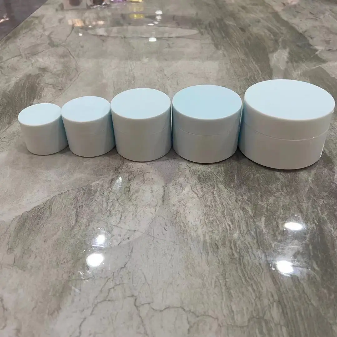 5g 10g 20g 30g 50g PP Transparent Plastic Cosmetic Jars Empty Sample Container for Eye Cream