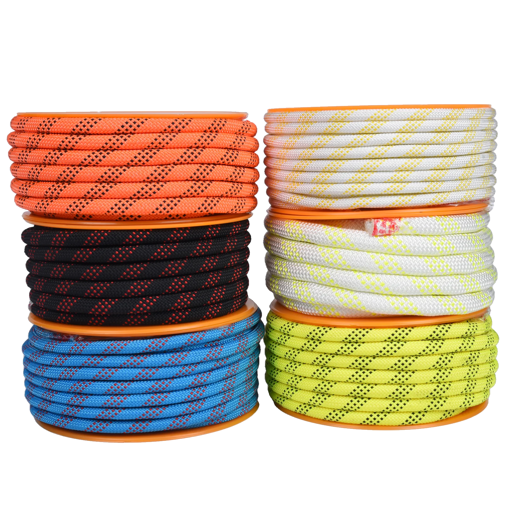 10mm nylon PA professional rock climbing static rope