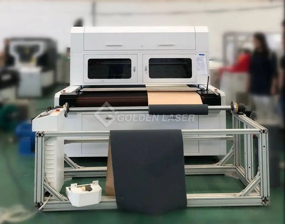 CO2 Laser Perforating Cutting Machine for Sandpaper Abrasive Discs