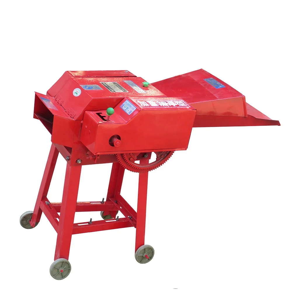 chaff cutter machine farm grass shredder for sale