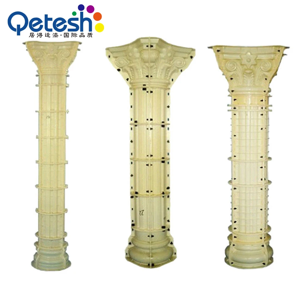 
High Strength Easy Install High Versatile Interior Wall Decoration Marble Columns Pillars 
