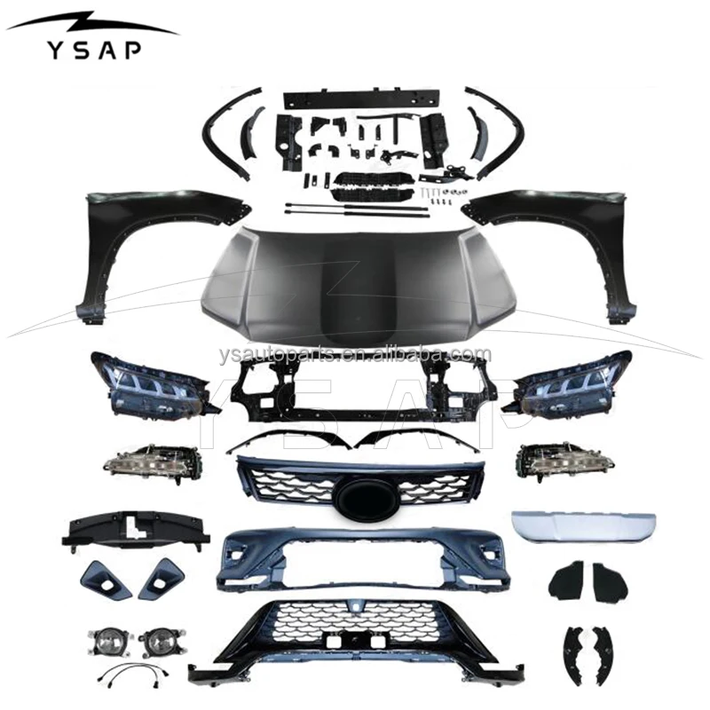 Competitive price 2012 Fortuner upgrade to 2021 Fortuner Legender body kit
