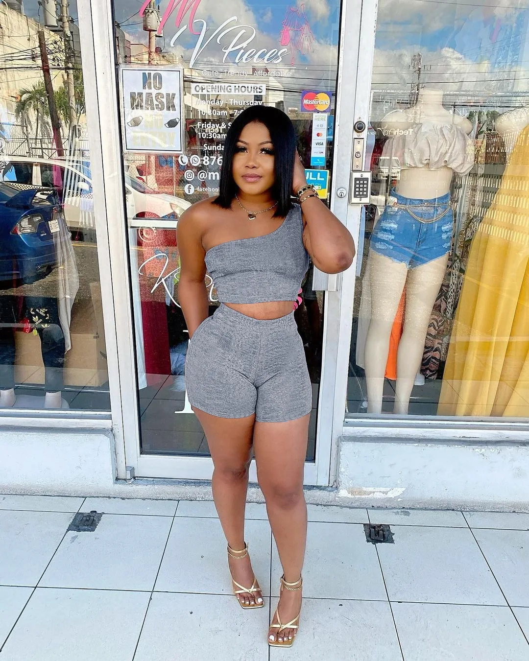 Free LOGO Summer  Two Piece pants Set Short Sleeve Crop Top And Shorts2 piece sets summer women two pieces sexy