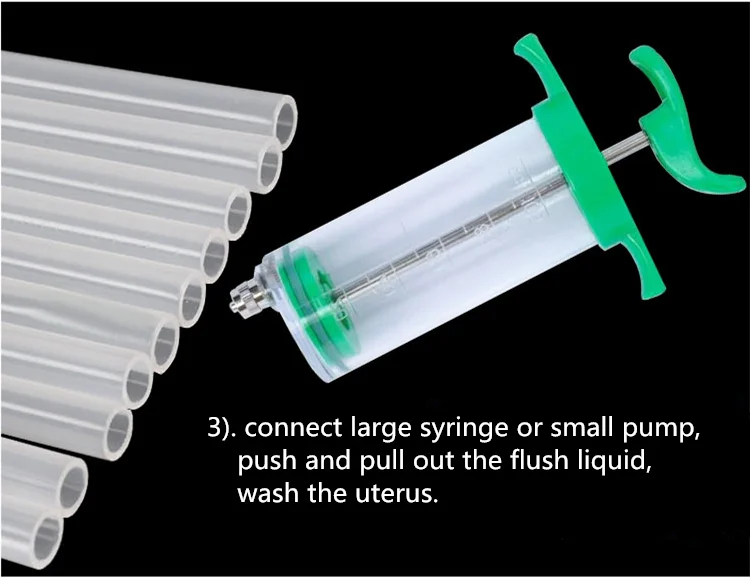 Jiangs Factory customization disposable uterine flusher catheter for cow veterinary instrument