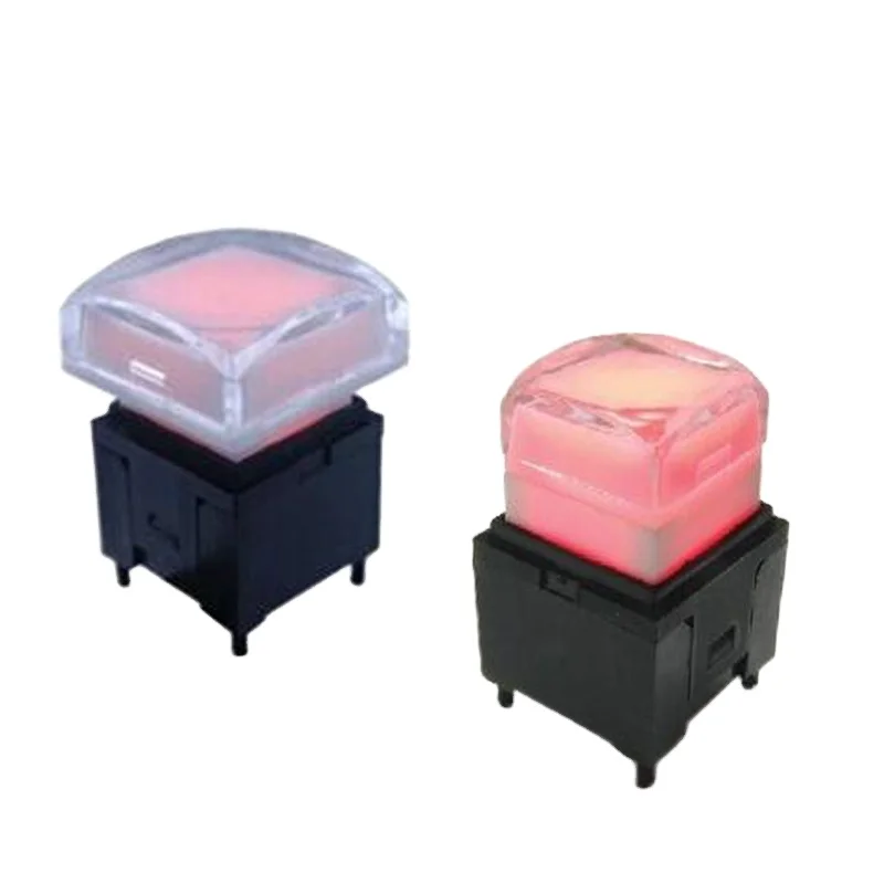 CHA factory high quality 15*15mm Security Monitoring equipment  Consumer electronics momentary push button with LED