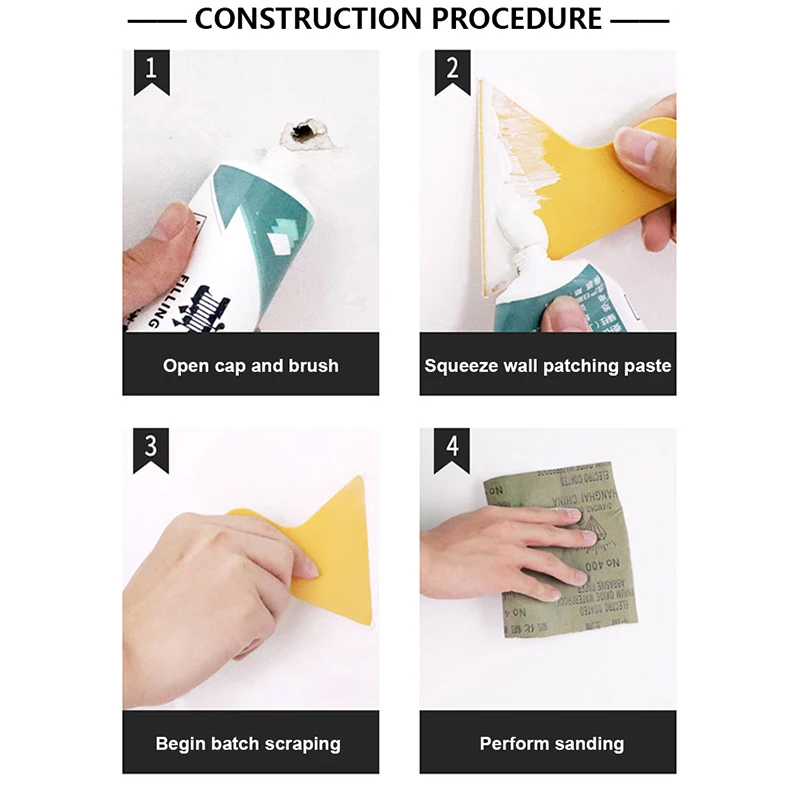 High-quality Waterproof Wall Repair Paste And Plastering Indoor Acrylic Putty Household Putty Powder