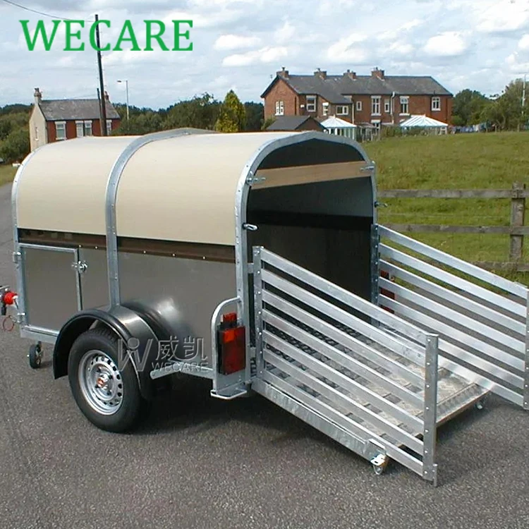 WECARE Mobile Ice Cream Car Hot Dog Coffee Cart Mini Small Fast Food Truck Horse Bar Trailer with Full Kitchen Equipment