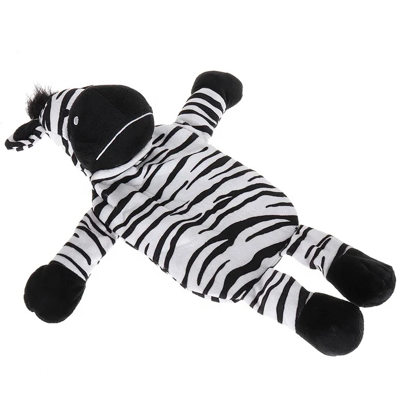  small rubber hot water bottle silicone with plush animal