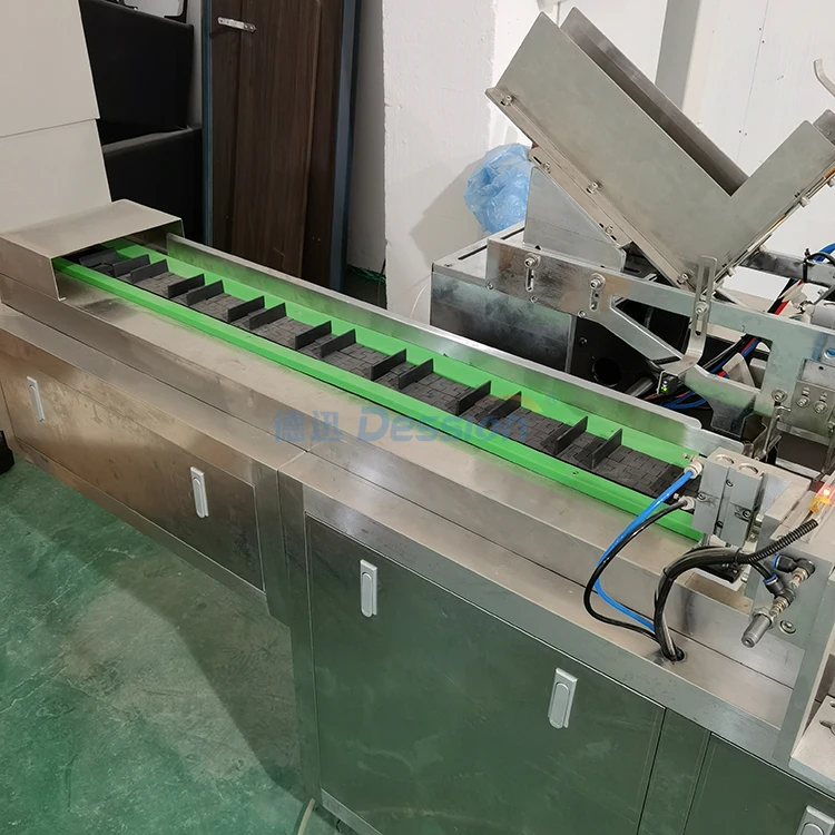 Dession high quality easy using cosmetic eye cream eyebrow pencil cartoning machine