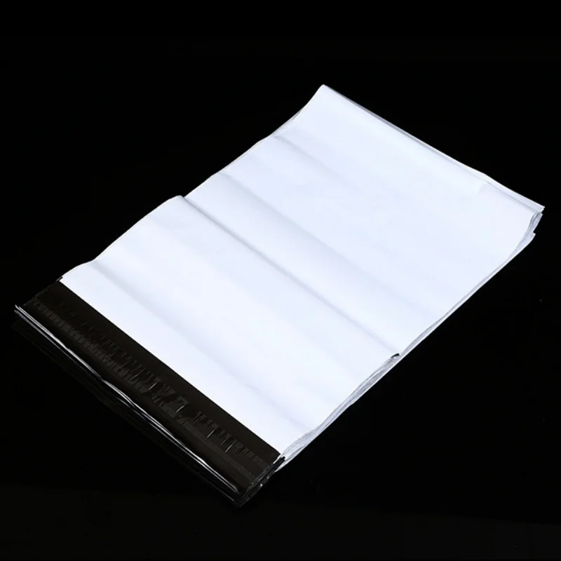 Custom 10x30 15x40 20x50 25x55 30x70 35x80cm Long Strip Poly Courier Mailing Bags Slender Packaging Logistics Mailer Bag