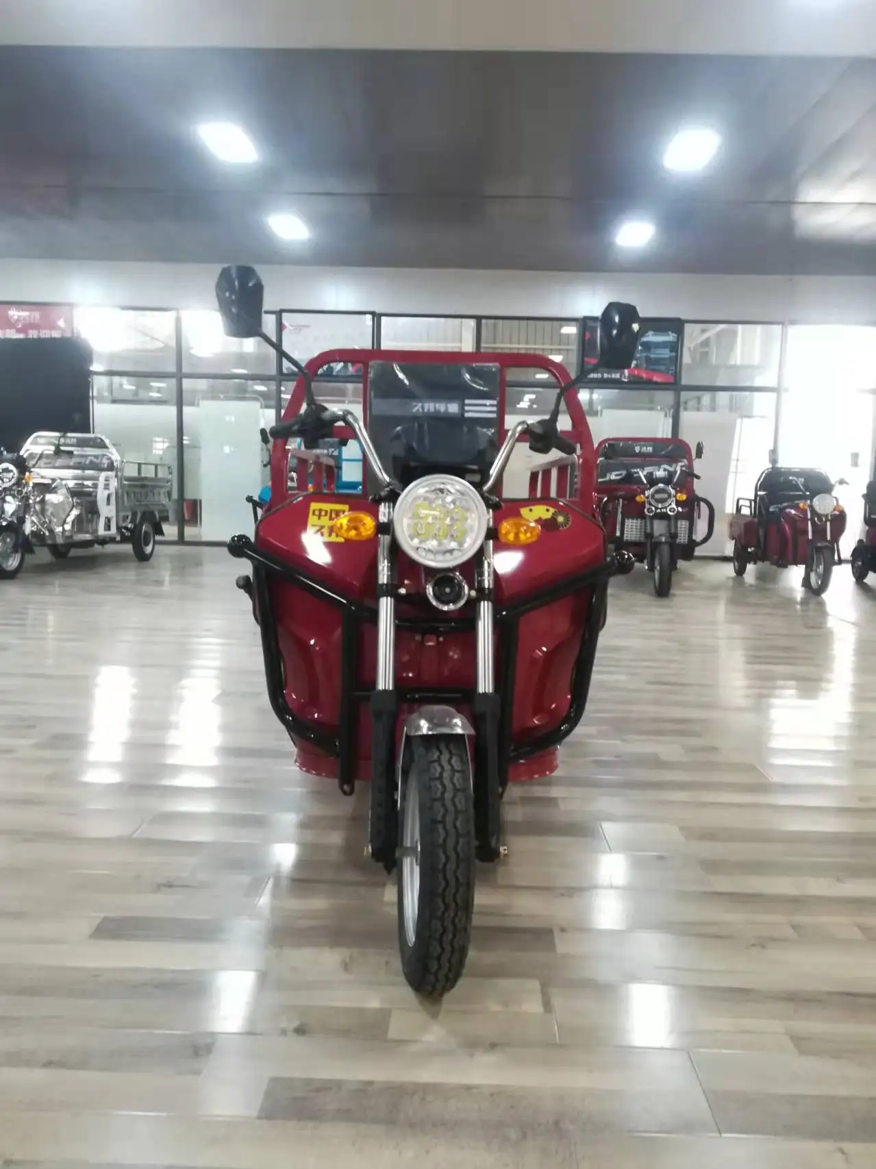 Open Carriage 3Wheel Electric Tricycle Motorcycle 60V 800W  Cheap price for Sale