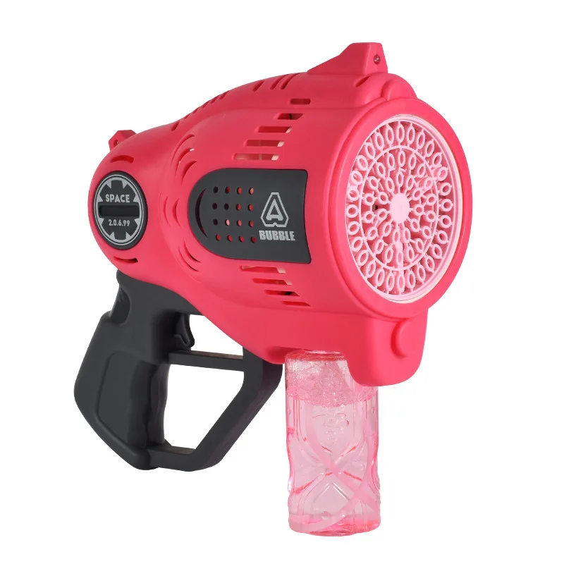 Syh94 Machine Bubble Gun Automatic Bubble Blaster Maker with Lights for Kids for Wedding Birthday Party Gift