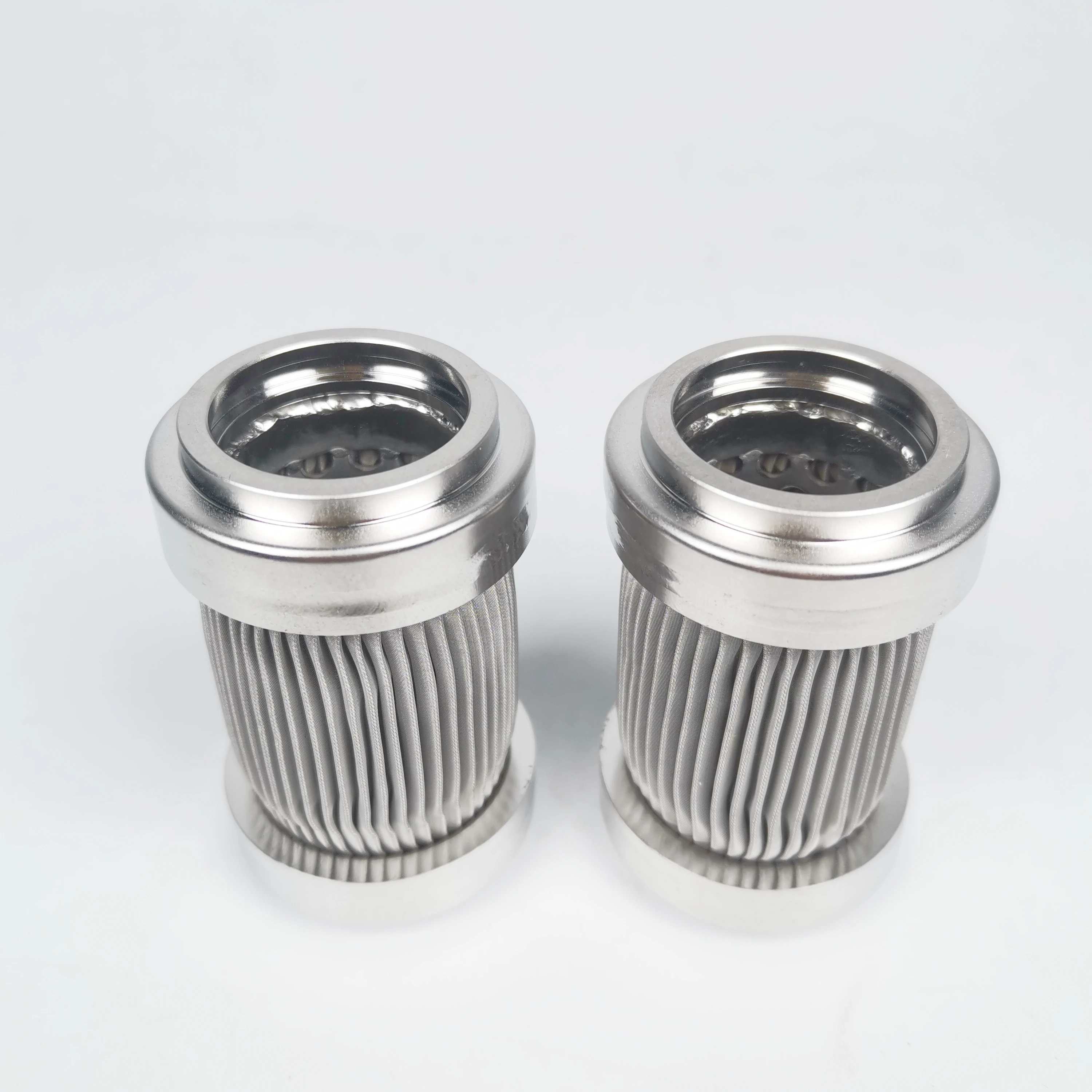 China polymer fiber candle type pleated filter cartridge hydraulic filter