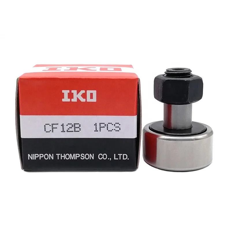 Iko Cf12 Cam Follower Track Roller Bearing For Printing Machine