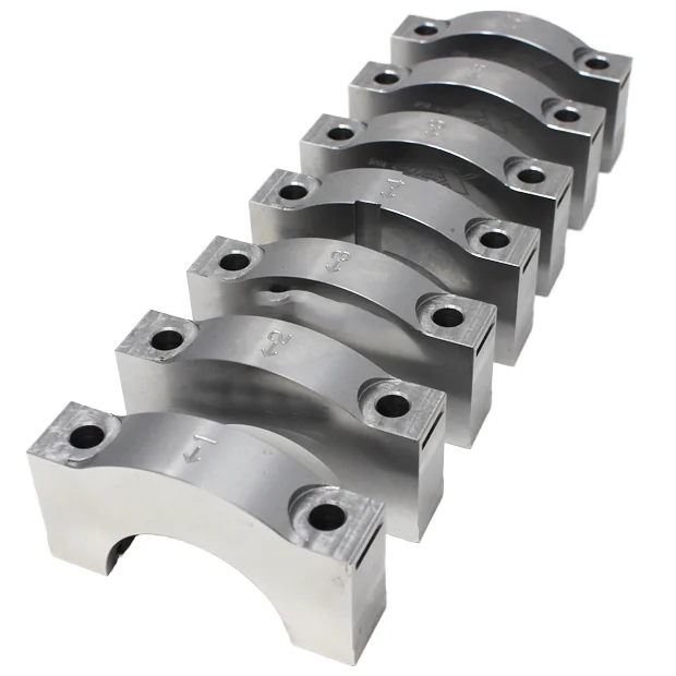 CNC machining service T6061 aluminium billet steel main caps for Engine parts Main Cap