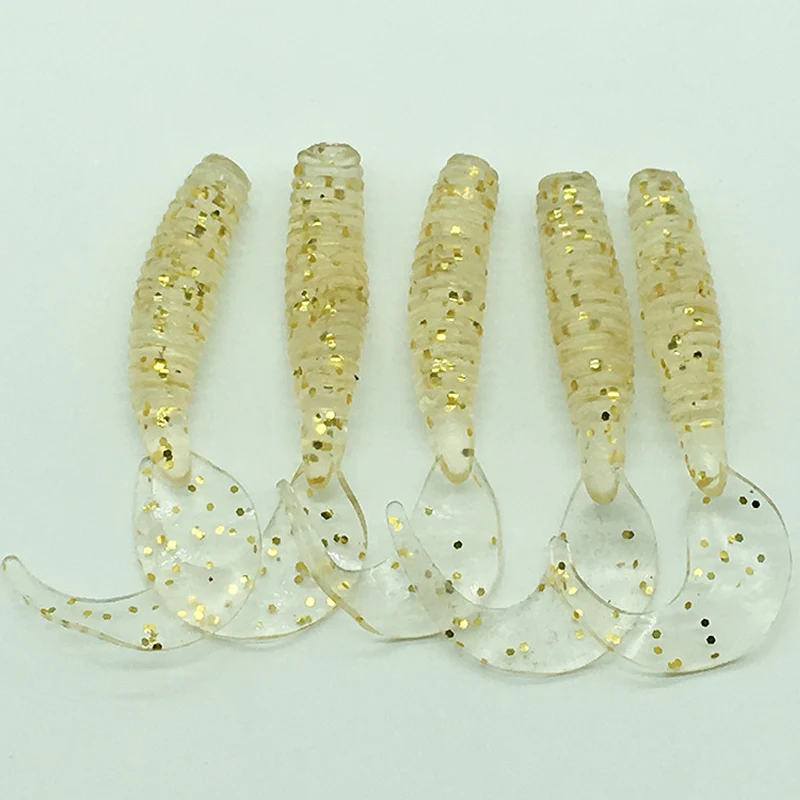 HYD 36pcs/box bionic worm bait kit silicone t tail soft fishing lures and jig lead head hook fishing tackle lure set