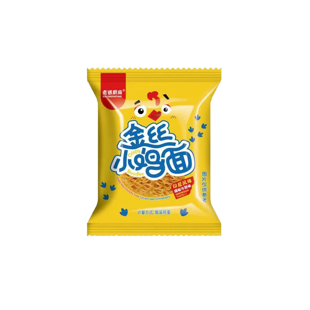 GEMEZ Hand-Made Crispy Fried Noodles Non-Spicy Chinese Instant Asian Food in Bulk Bag Packaging Snack