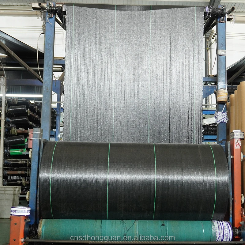 Agricultural Plastic Products Garden and Home Use Anti Woven Weed Mat Fabric Ground Covering