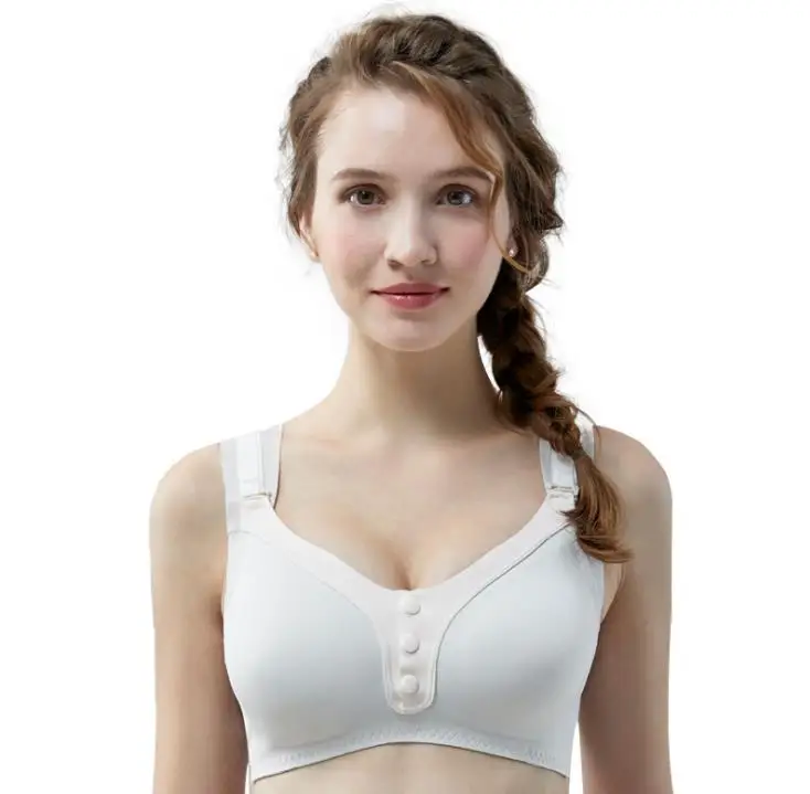Maternity Bra Plus Size Front Open Women Soutien Gorge Nursing Sleep Bra Pregnancy Breastfeeding Bra