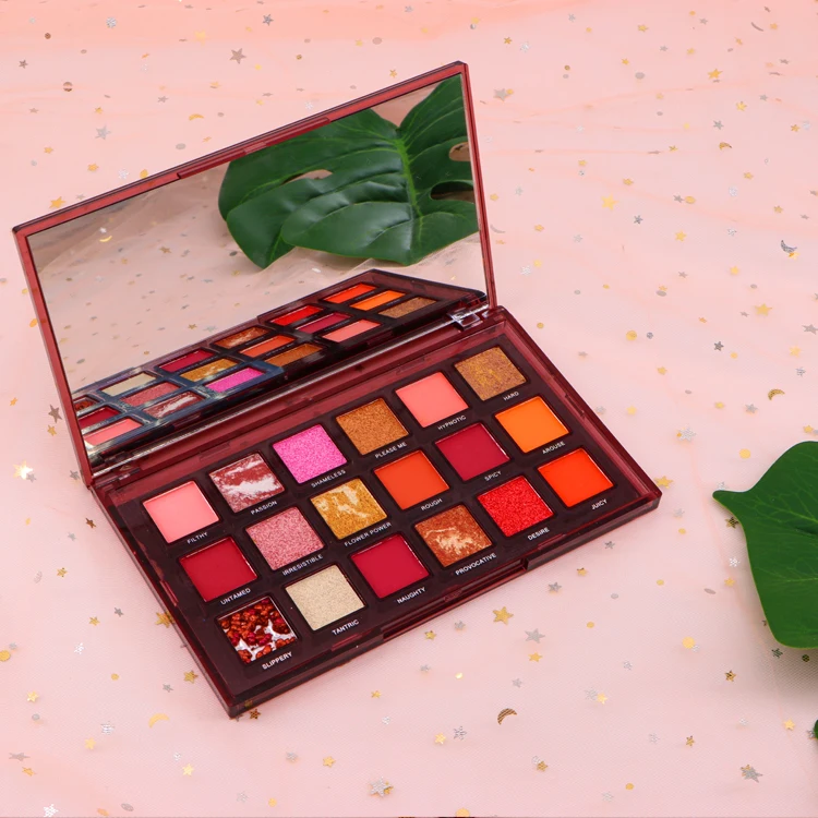 Gift set makeup colorful Professional Matte shimmer highly pigmented nude eye shadow pallet customize