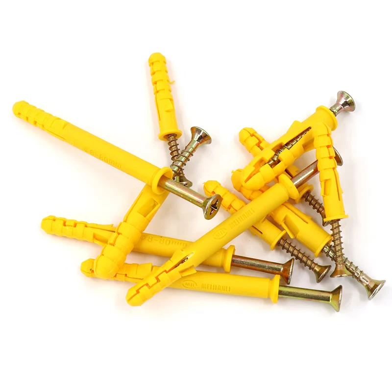 HYSTIC Self-Tapping Screw Small Yellow Croaker Plastic Expansion Tube Heavy Industry Rubber Plug Bolt Expansion Plug