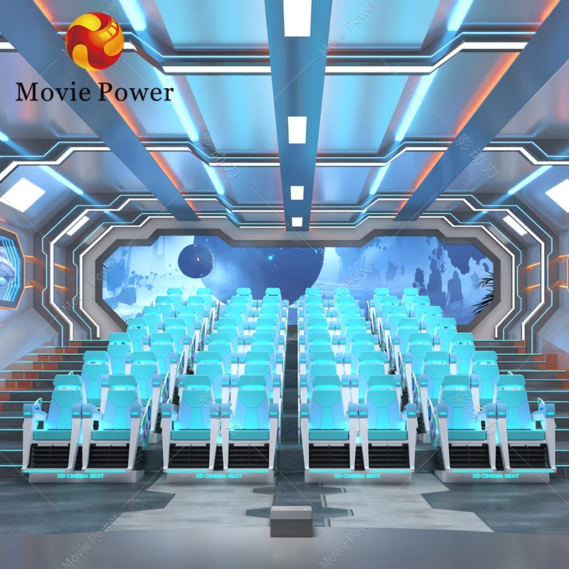 5D Movie Cinema Simulator 4K HD Movies 3D VR Cinema Safety System Solution 5D Theater Equipment