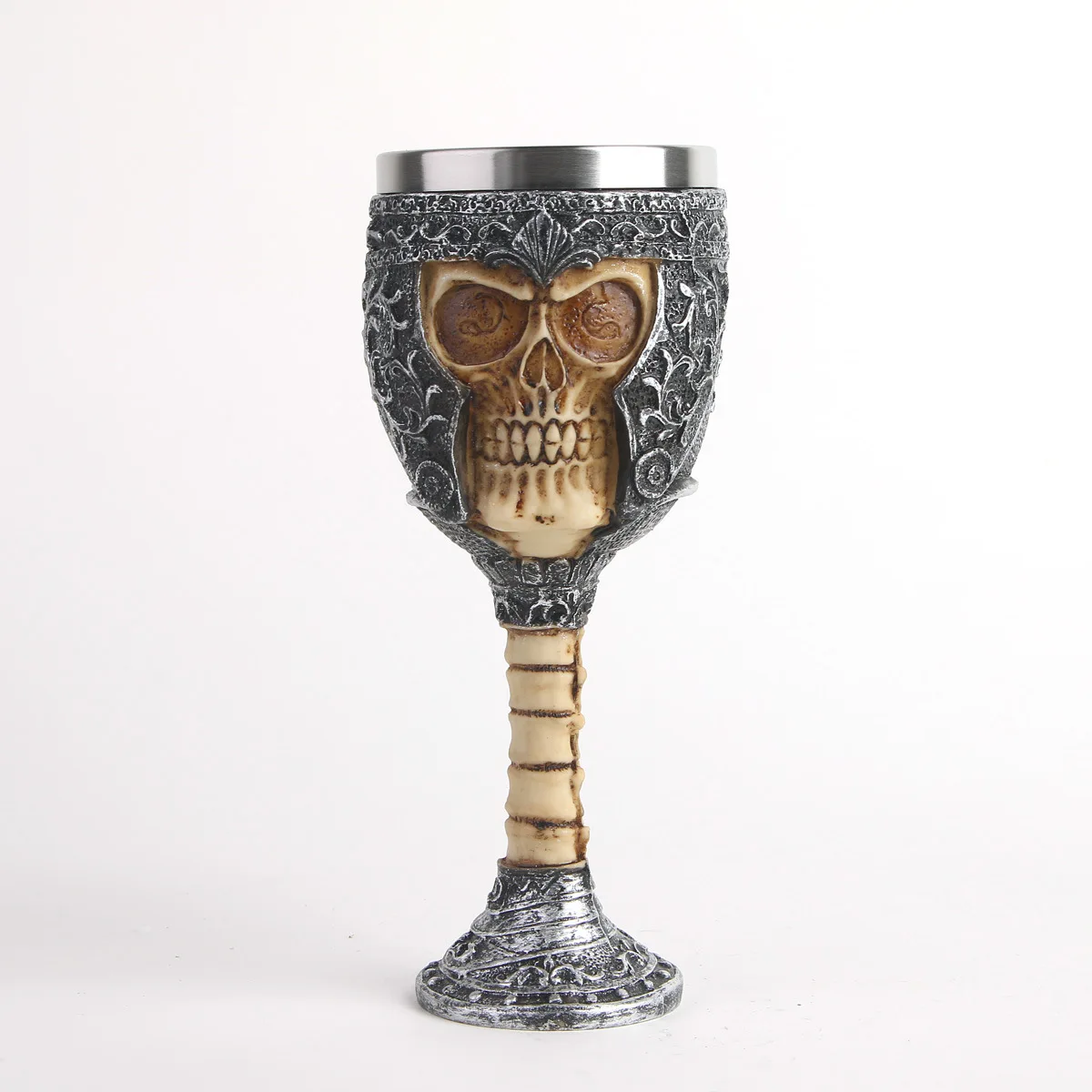 200 мл чашки для воды с когтями дракона кружки из нержавеющей стали подарки на Хэллоуин готический скелет бокал вина