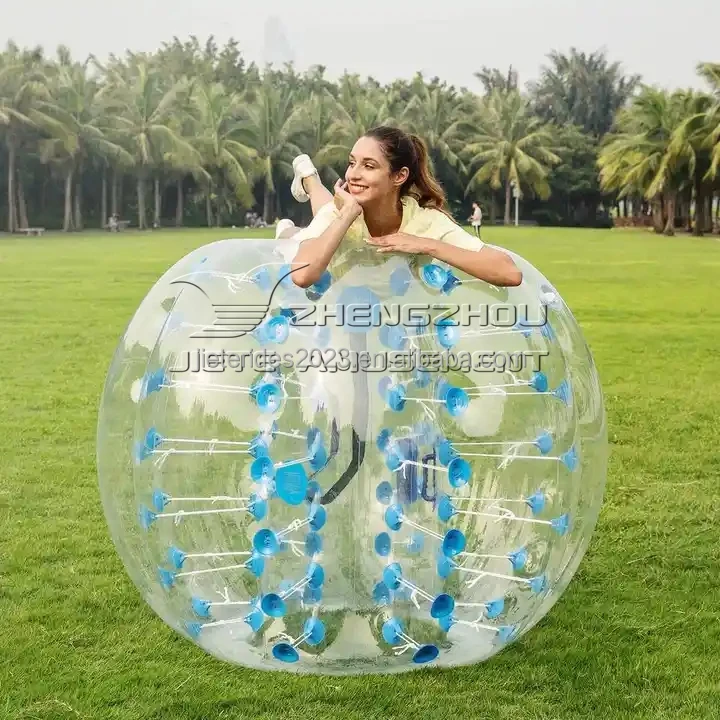 Colorful Factory Price Human Inflatable Bumper Bubble Ball Inflatable body soccer ball