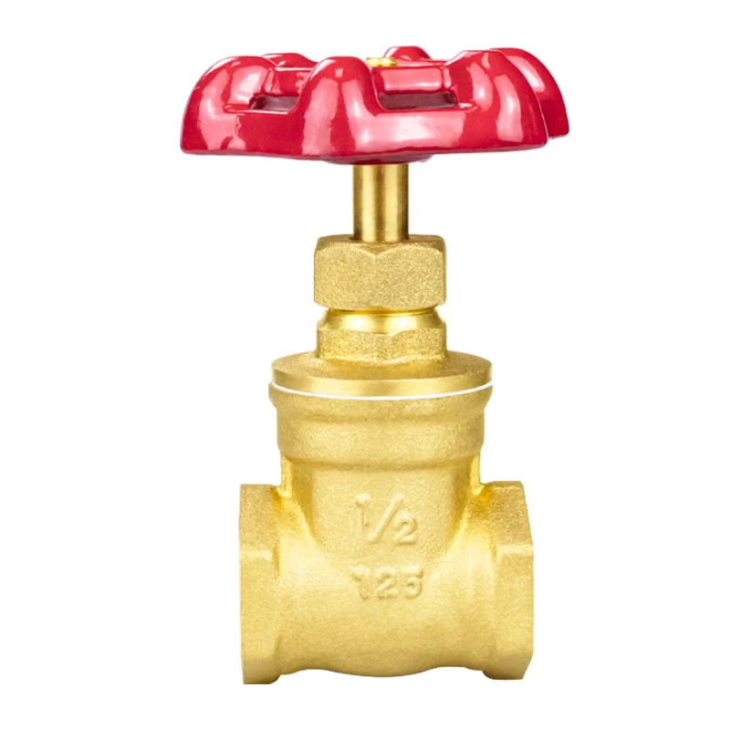 TMOK Factory Price Thread 1/2 Gate Valve DN15 PN16 Brass Water Gate Valve