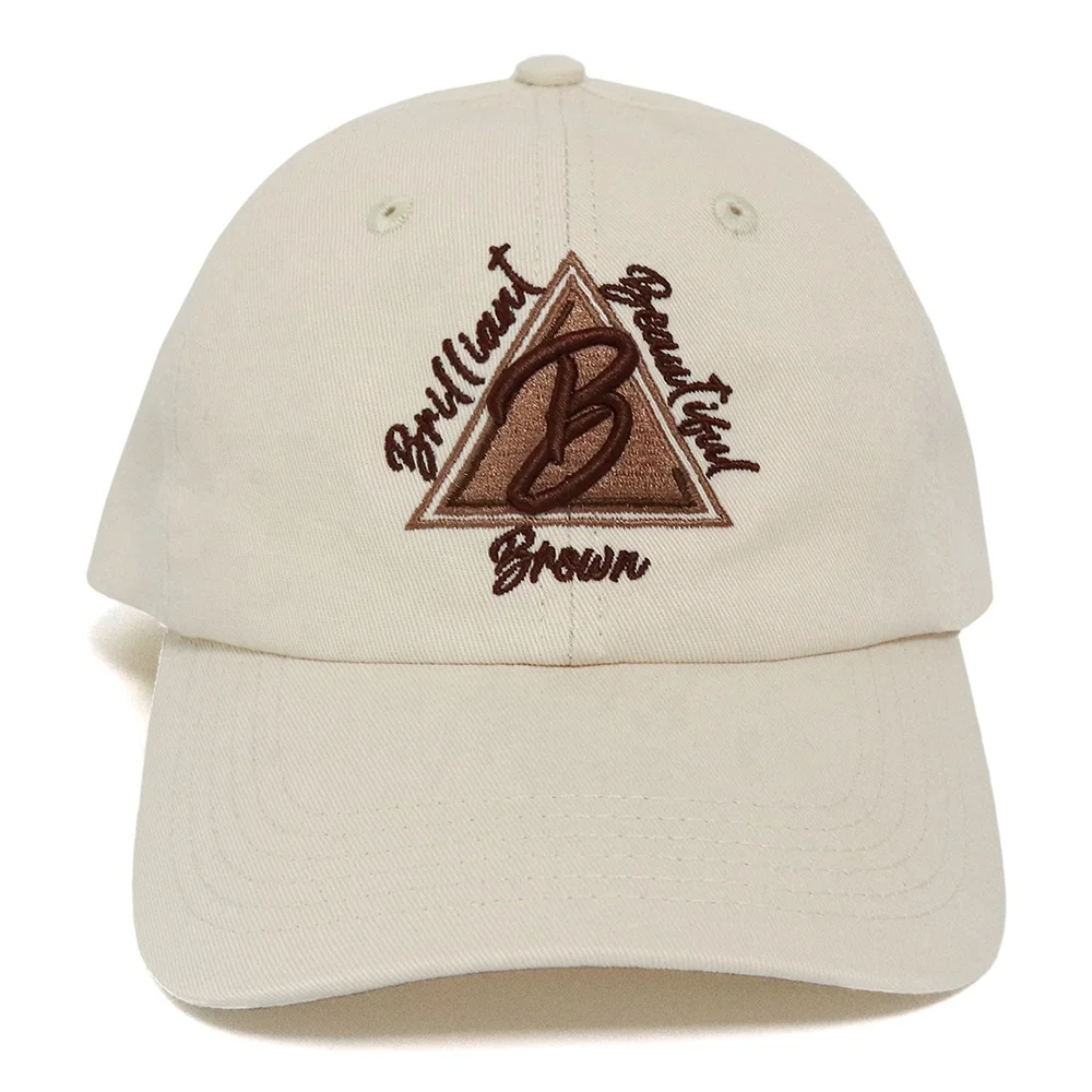 Factory Price OEM 6 Panel Custom Cream Unstructured Sport Embroidery Baseball 3d Embroidery Logo Curved Brim Dad Hat Cap