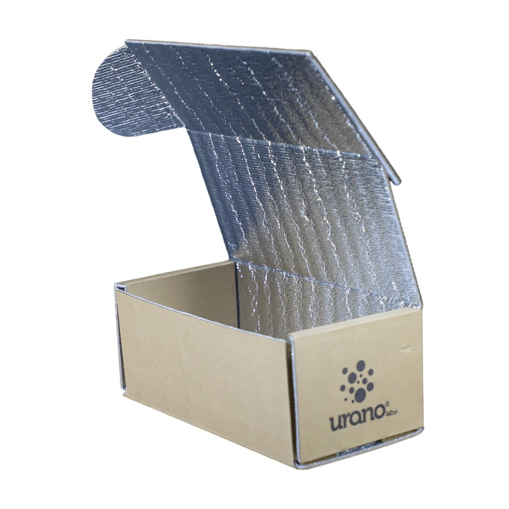 High-Quality Corrugated Cooler Boxes Custom Printed Insulation Box for Frozen Food Packing