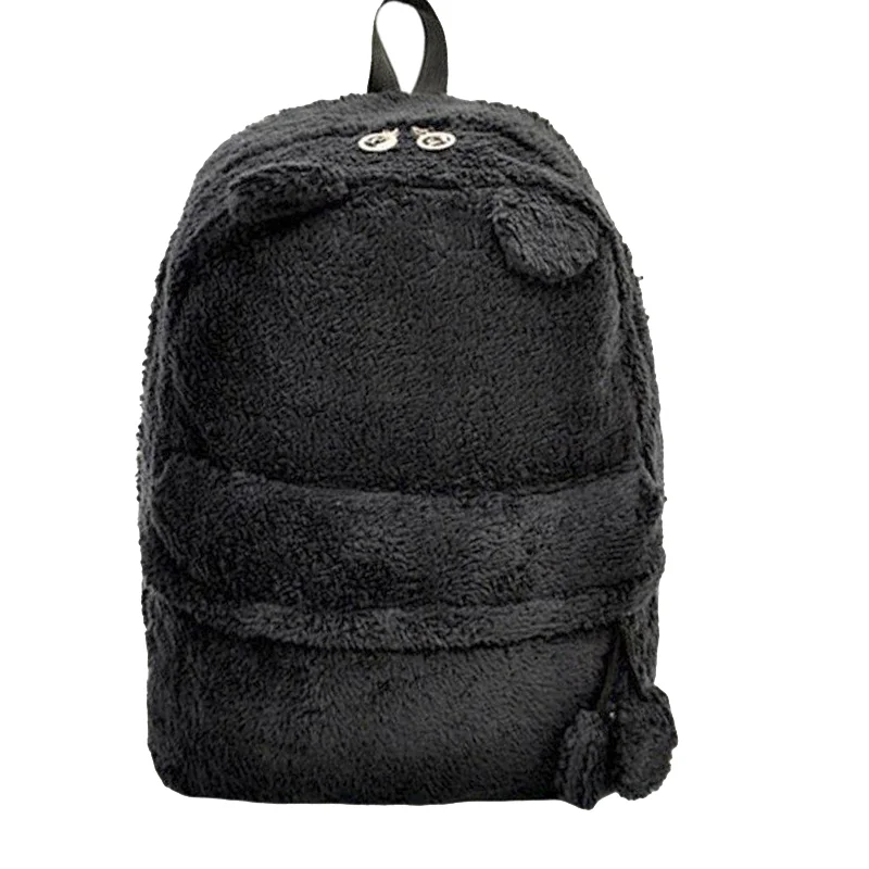 Soft Bear Teddy Plush Backpack Fashion Cartoon bookBags Kids toddler School Bags Cute Child Schoolbag mini Plush Backpack