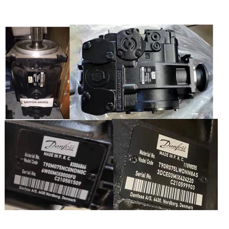 3m3 /8m3 / 10 m3 / 12m3 Concrete Truck Mixer Drum with Core Pump and Engine Components