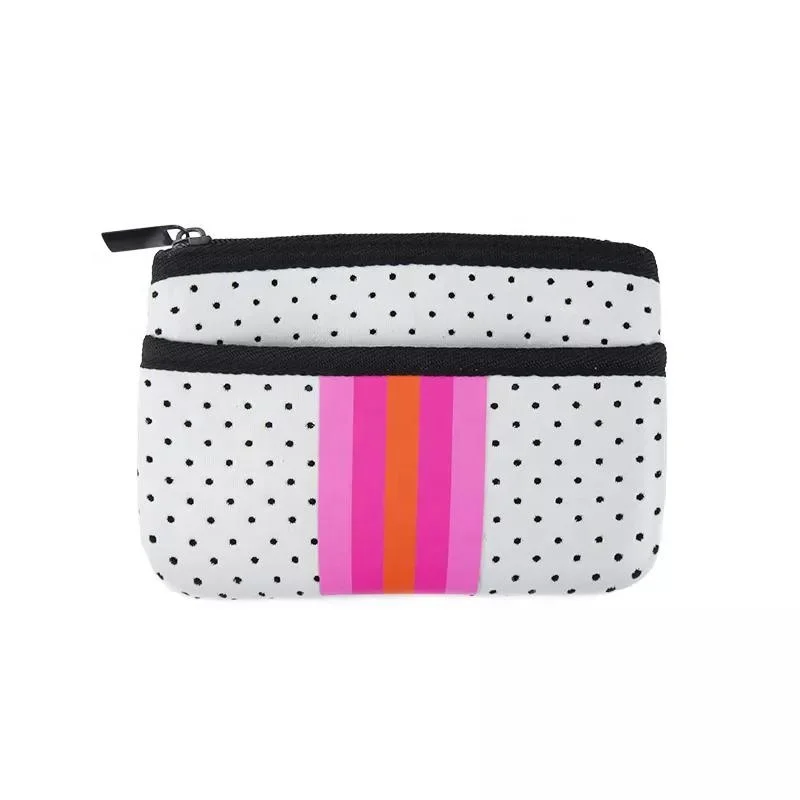 Дизайнерский брелок мини-рюкзак сублимационный маленький кошелек женский неопреновый Кошелек для монет