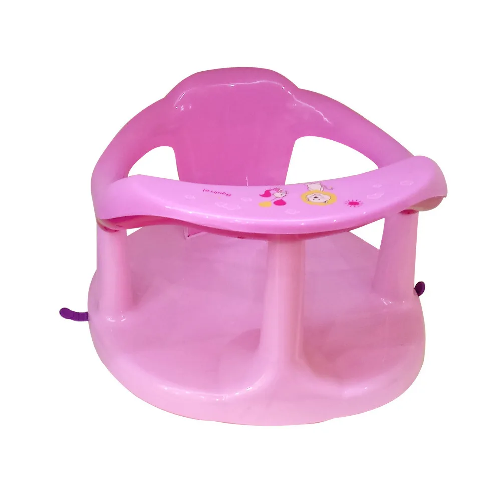 Deluxe baby bather set sitting up seat with bathtub mat for kids bathing helper
