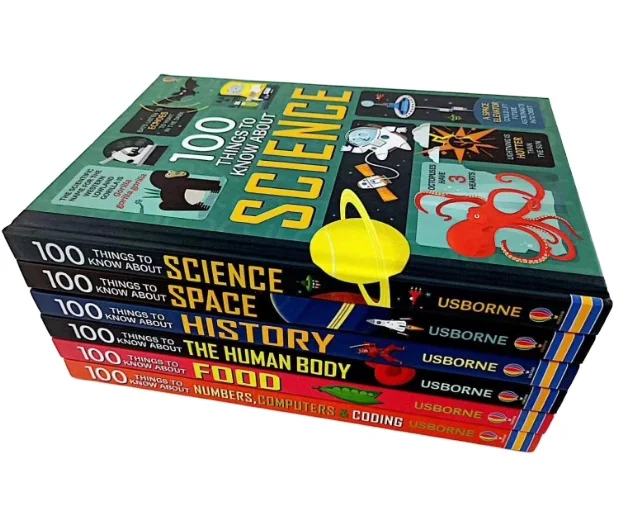  Оптовая продажа 100 набор книг вещей в книжку для детей из