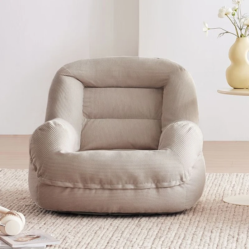 Factory Custom Nugget Bean Bag Sofa Convertible Foam Modular for Playroom Bedroom Living Rooms