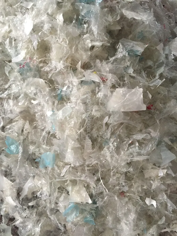 Waste LDPE PP HDPE plastic recycle crushing washing machine for dirty film woven bags recycling line