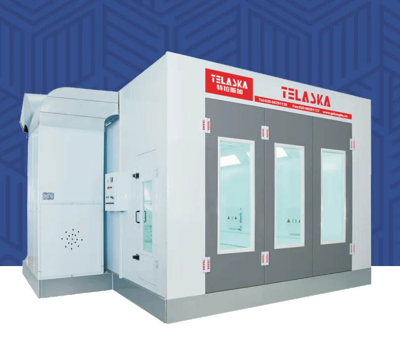 Economic Car Spray Booth Paint Room Painting Booth With Rock Wool Panel