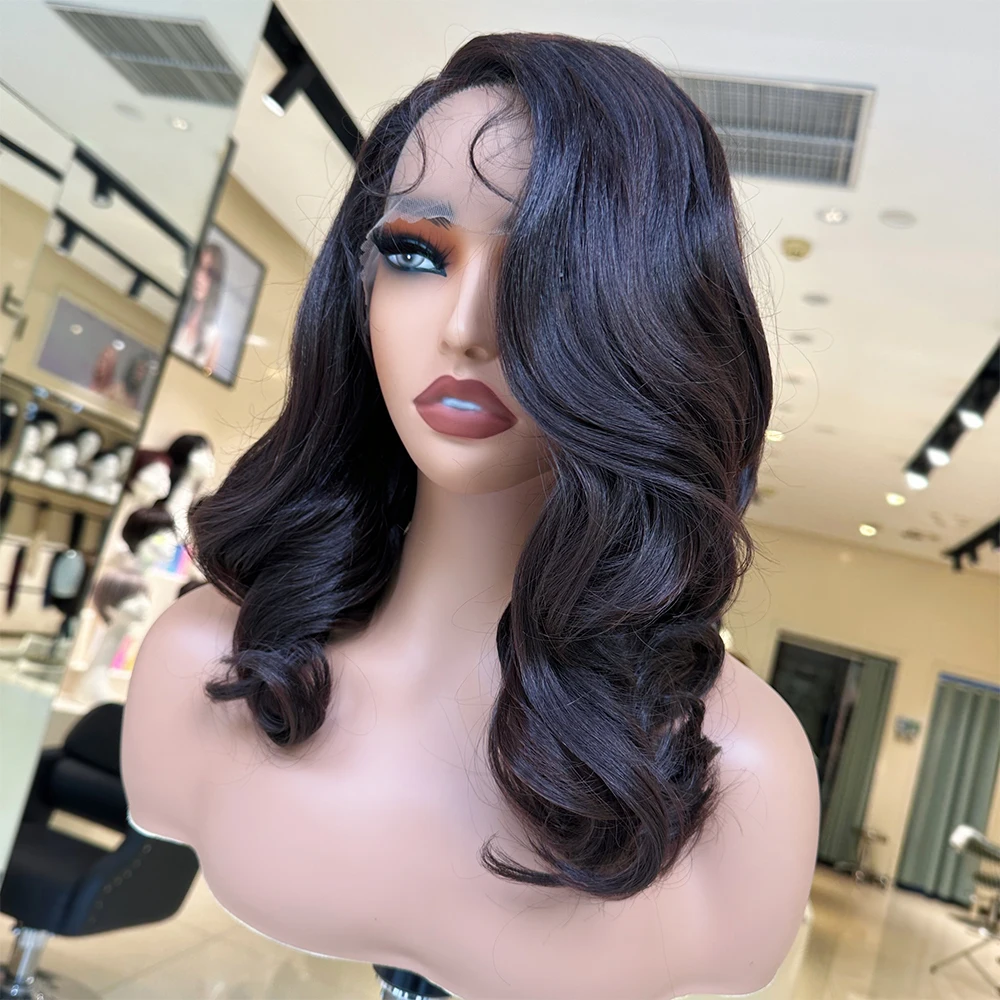 X-TRESS L-PART HD бесклеевые фронтальные парики 200 плотности синтетический длинный волнистый парик на фронтальной сетке