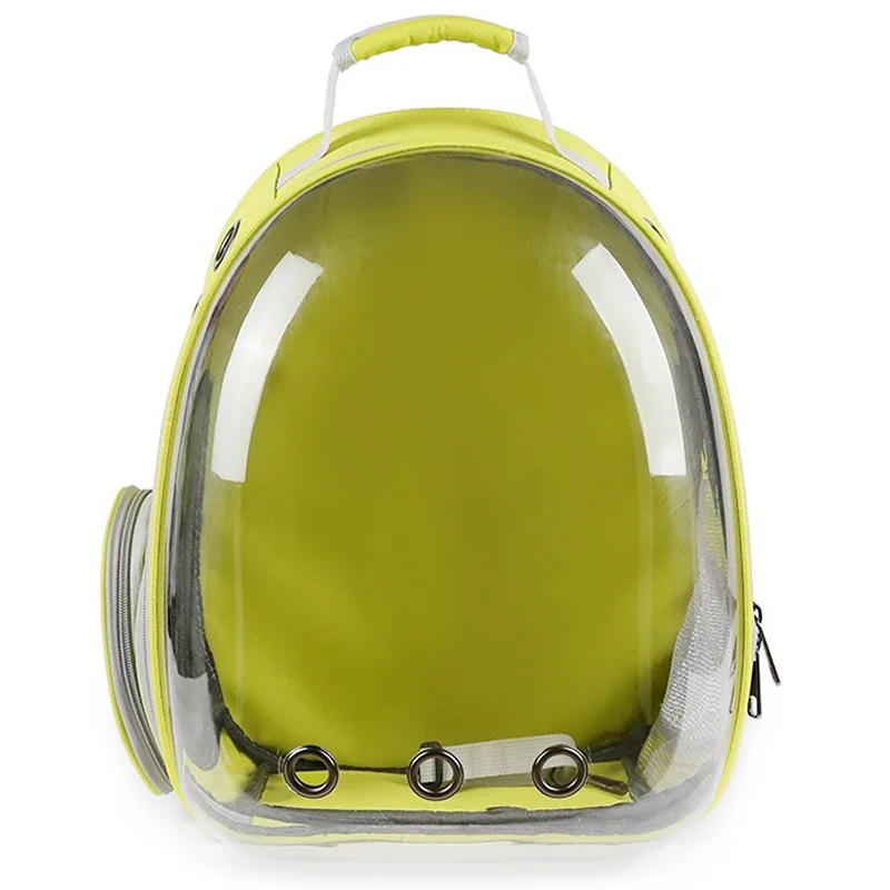 Clear Breathable travel Cat Kitten Dog Backpack Astronaut Bubble Space Capsule pet carrier backpack bubble