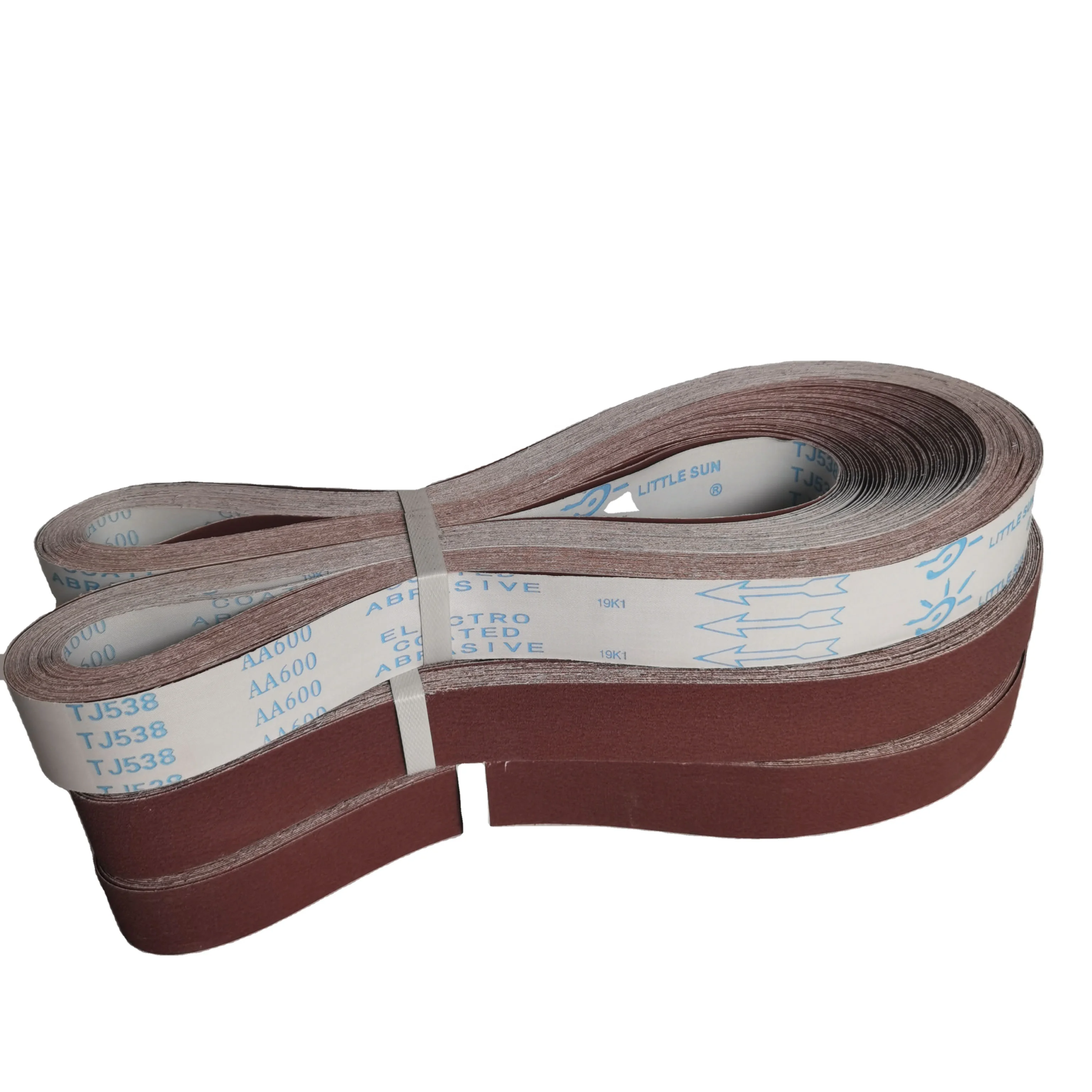 Coated soft cloth 50 * 2108 abrasive cloth with stainless steel metal grinding precision polishing abrasive belt
