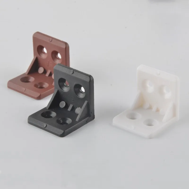 Corner Bracket Nylon Plastic Thickened Furniture Closet Right Angle 90 Degree Connecting Fittings Corner Code Hardware